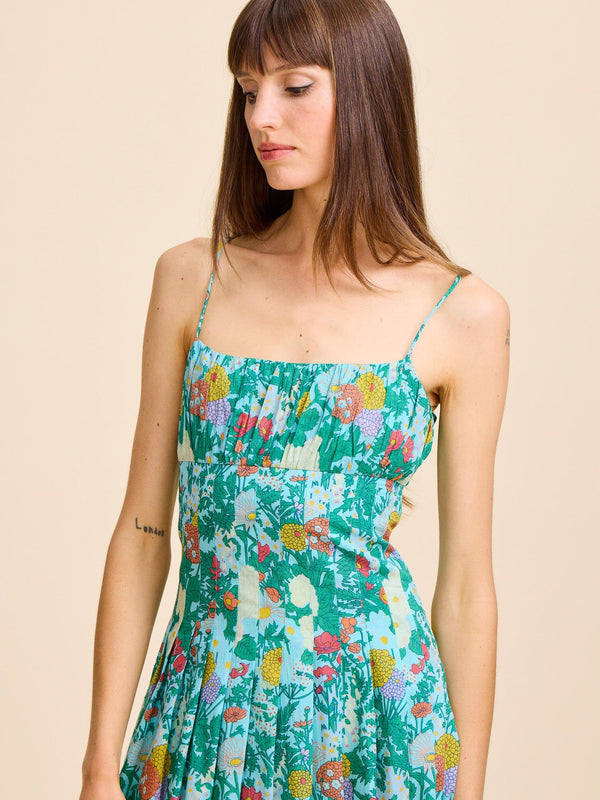 Tully Dress in Swedish Garden — view 4
