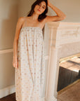 MILLE Clothing Val Dress in Seashell Embroidery