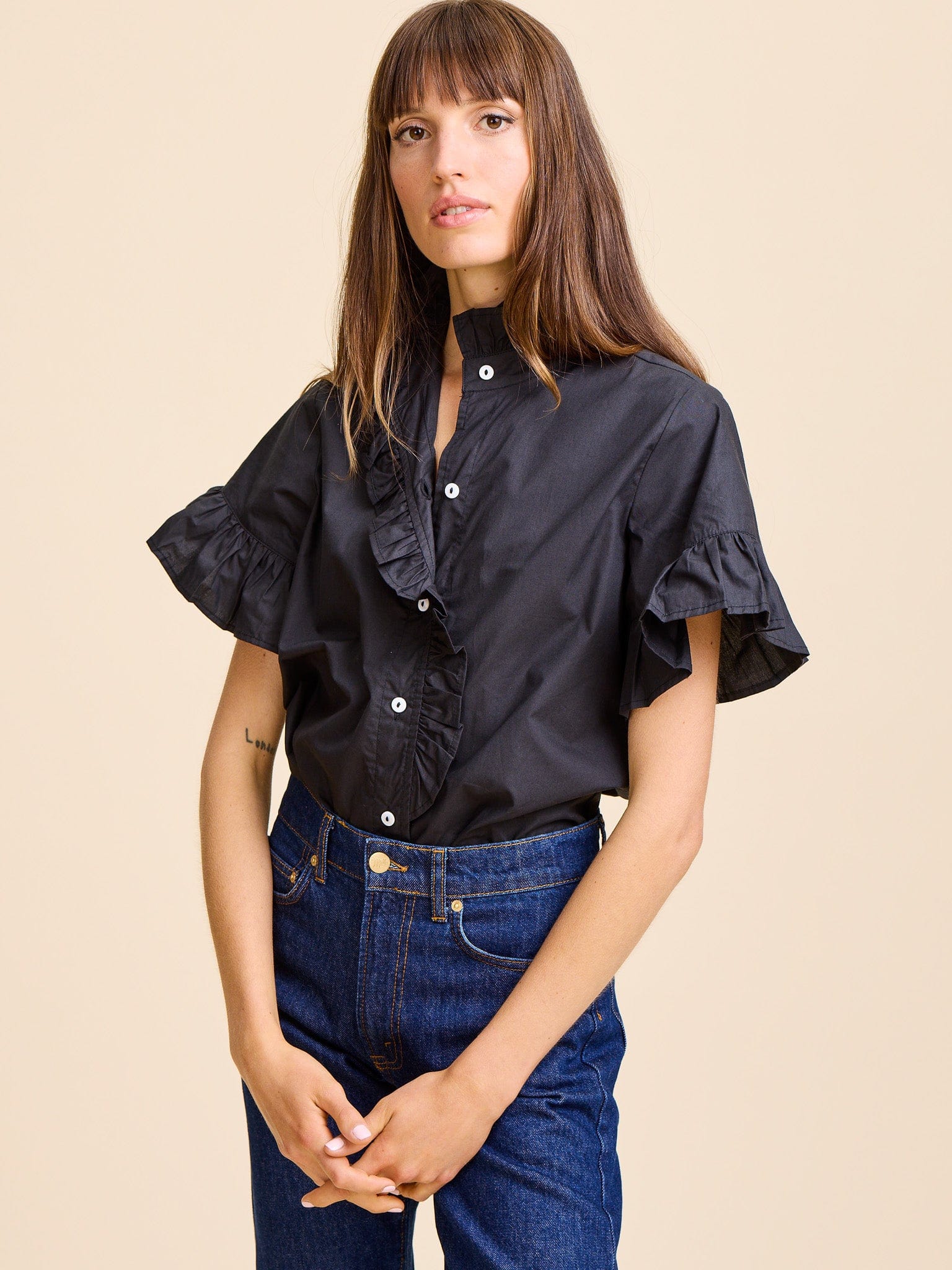 MILLE Clothing Vanessa Top in Black