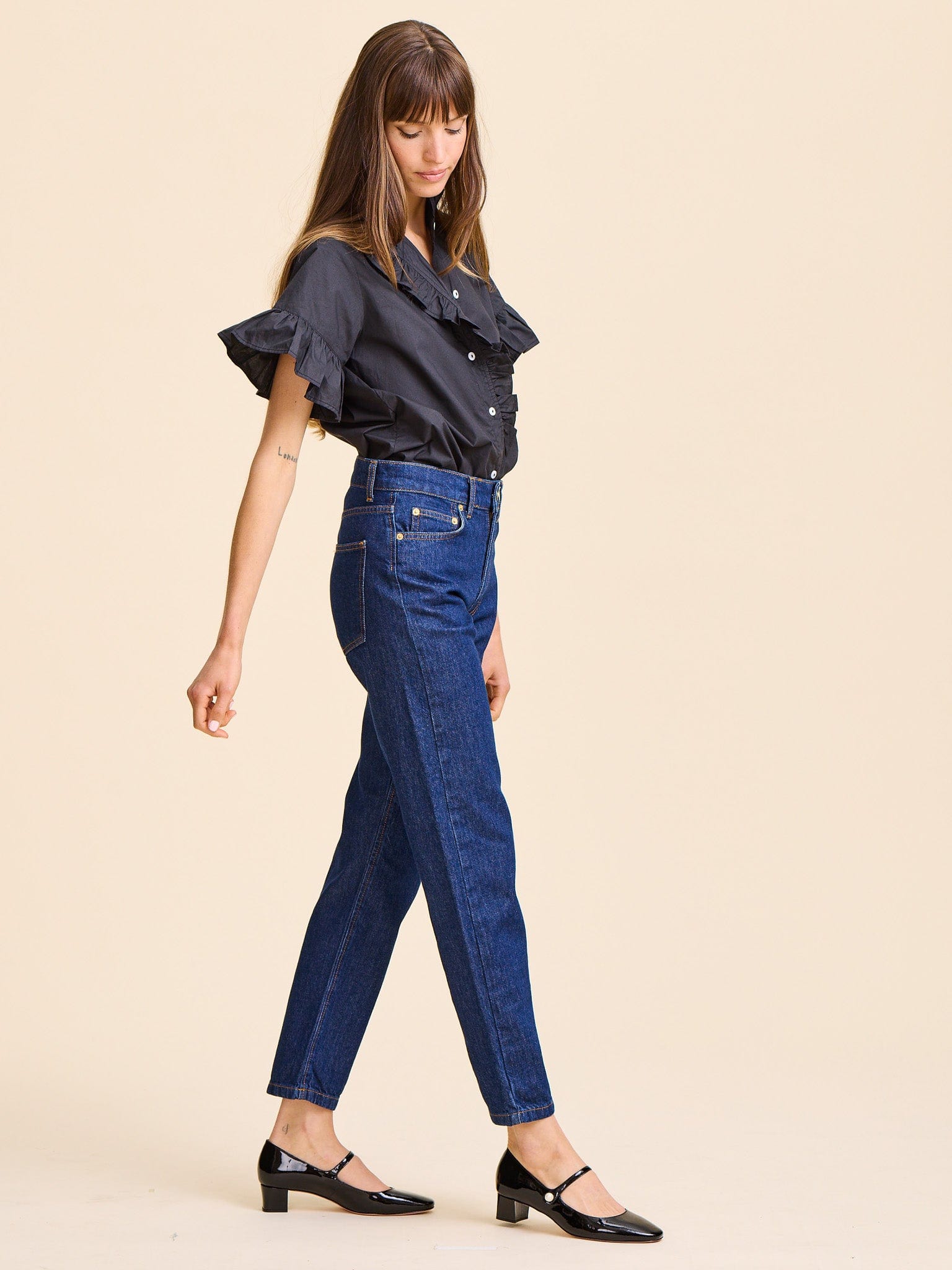 Vanessa Top in Black – MILLE