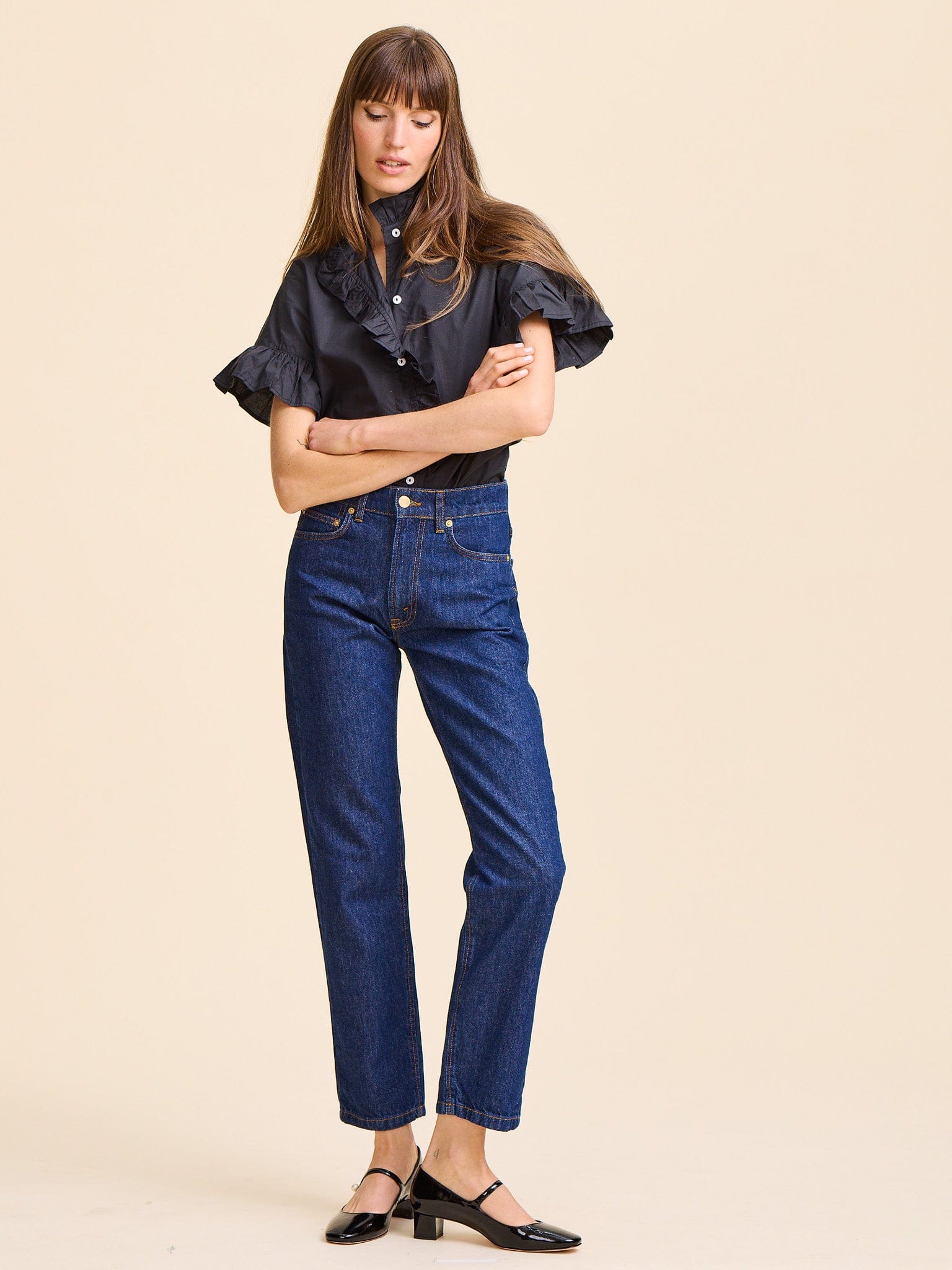 MILLE Clothing Vanessa Top in Black