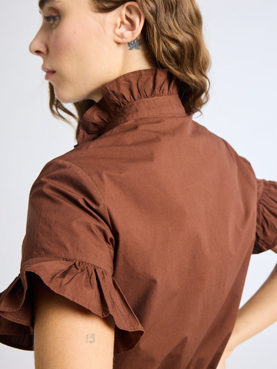 Vanessa Top in Chocolate — alternate view