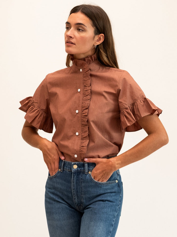 Vanessa Top in Mousse
