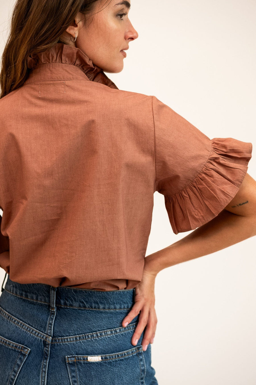 Vanessa Top in Mousse — alternate view