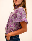 MILLE Clothing Vanessa Top in Provence Floral