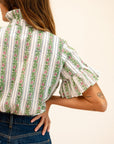 MILLE Clothing Vanessa Top in Sweet Pea Stripe