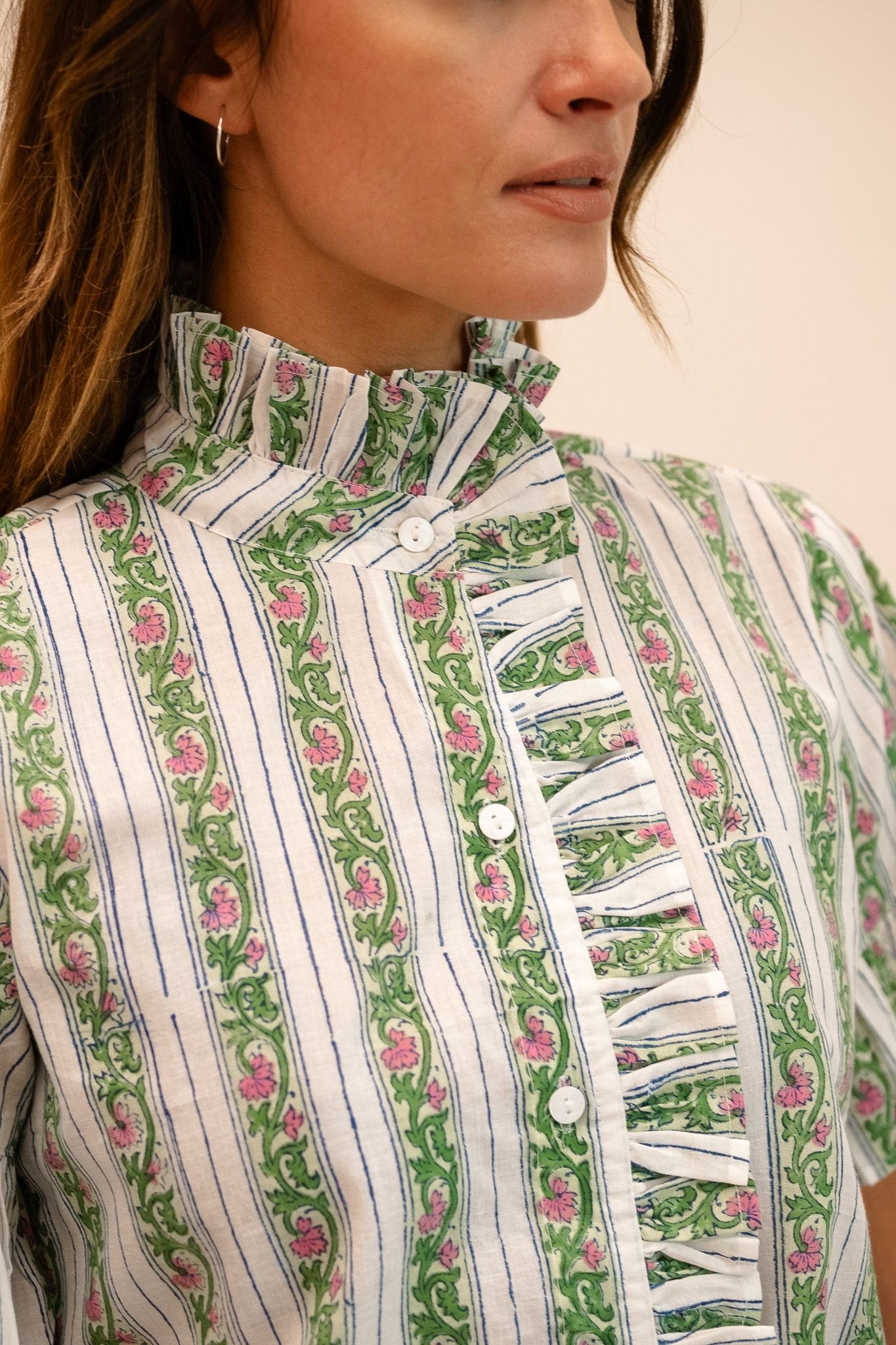 MILLE Clothing Vanessa Top in Sweet Pea Stripe