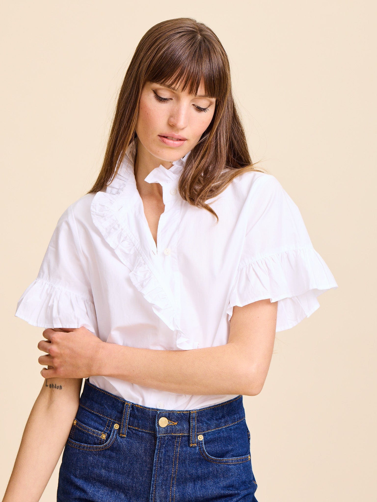 MILLE Clothing Vanessa Top in White