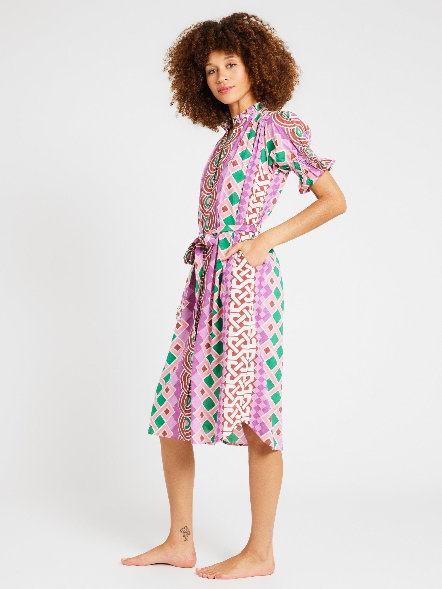 MILLE Clothing Vera Dress in Casa