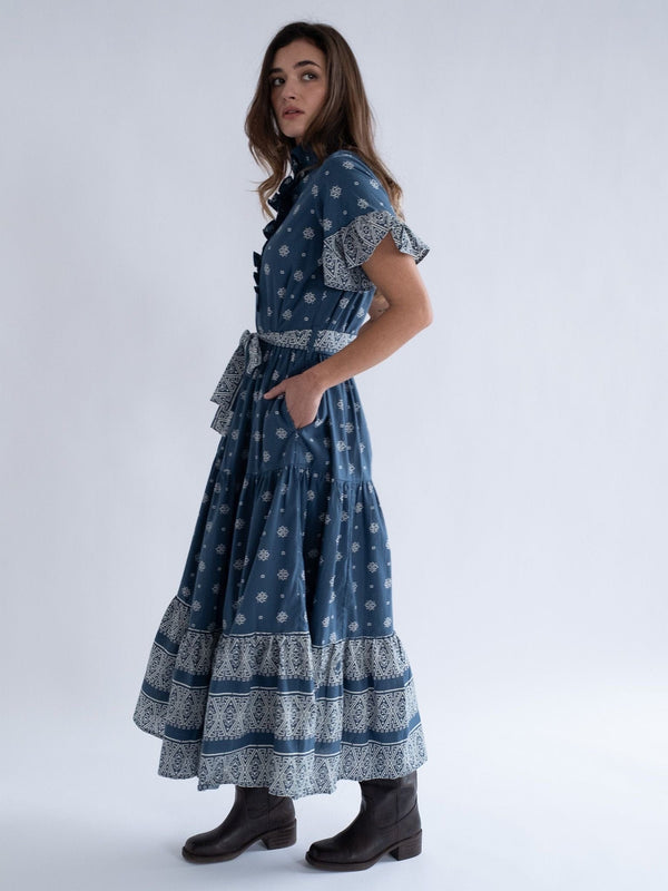 Victoria Dress in Bandana — view 9