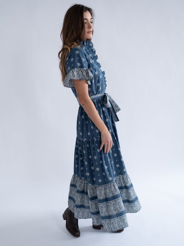 Victoria Dress in Bandana — view 12