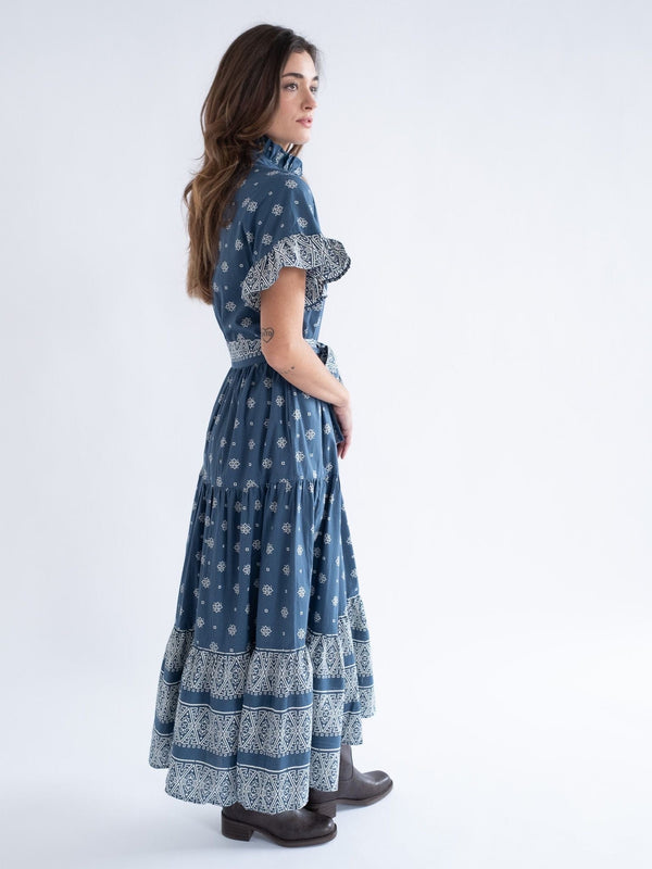 Victoria Dress in Bandana — view 6