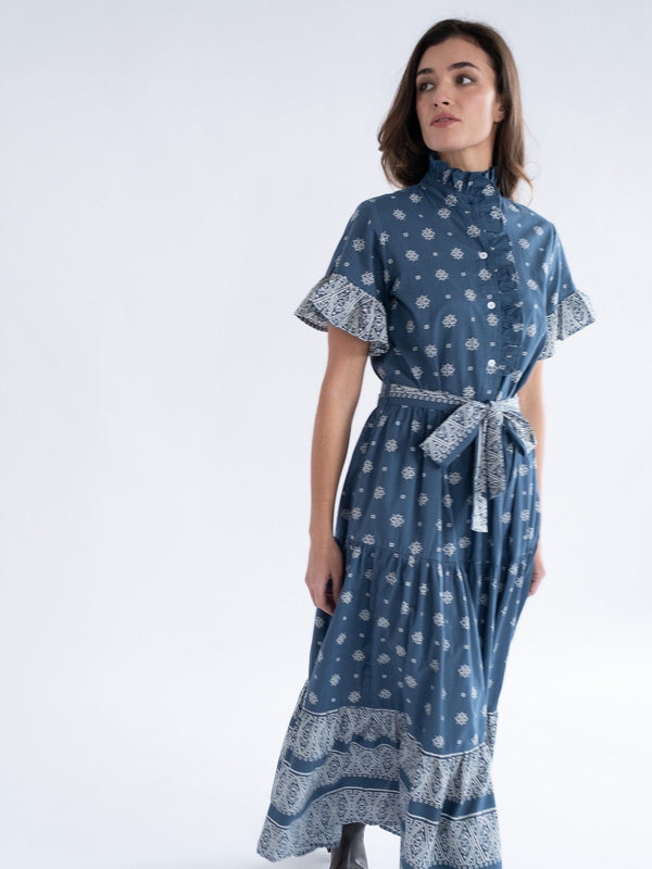 Victoria Dress in Bandana — view 5