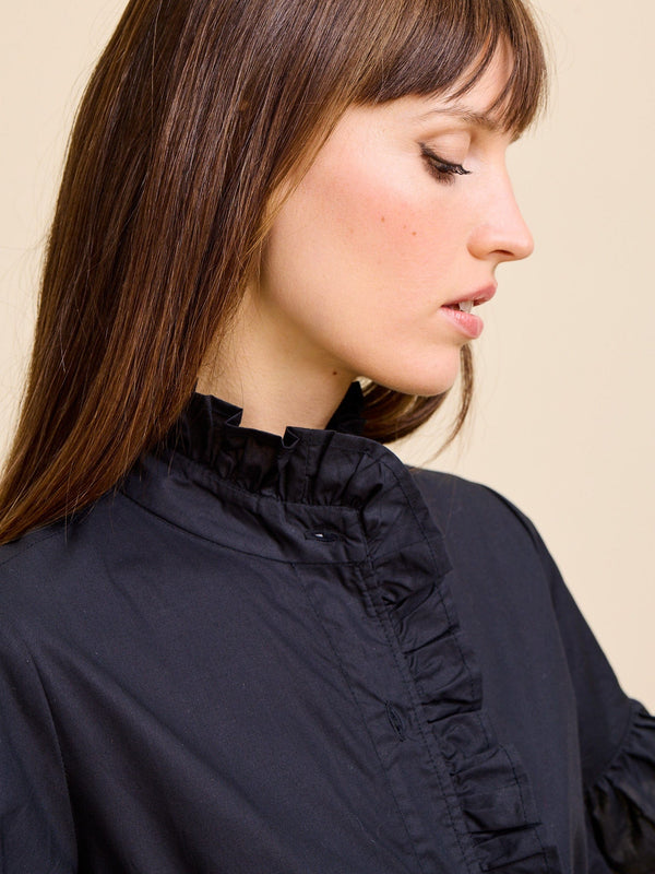 Victoria Dress in Black — view 14