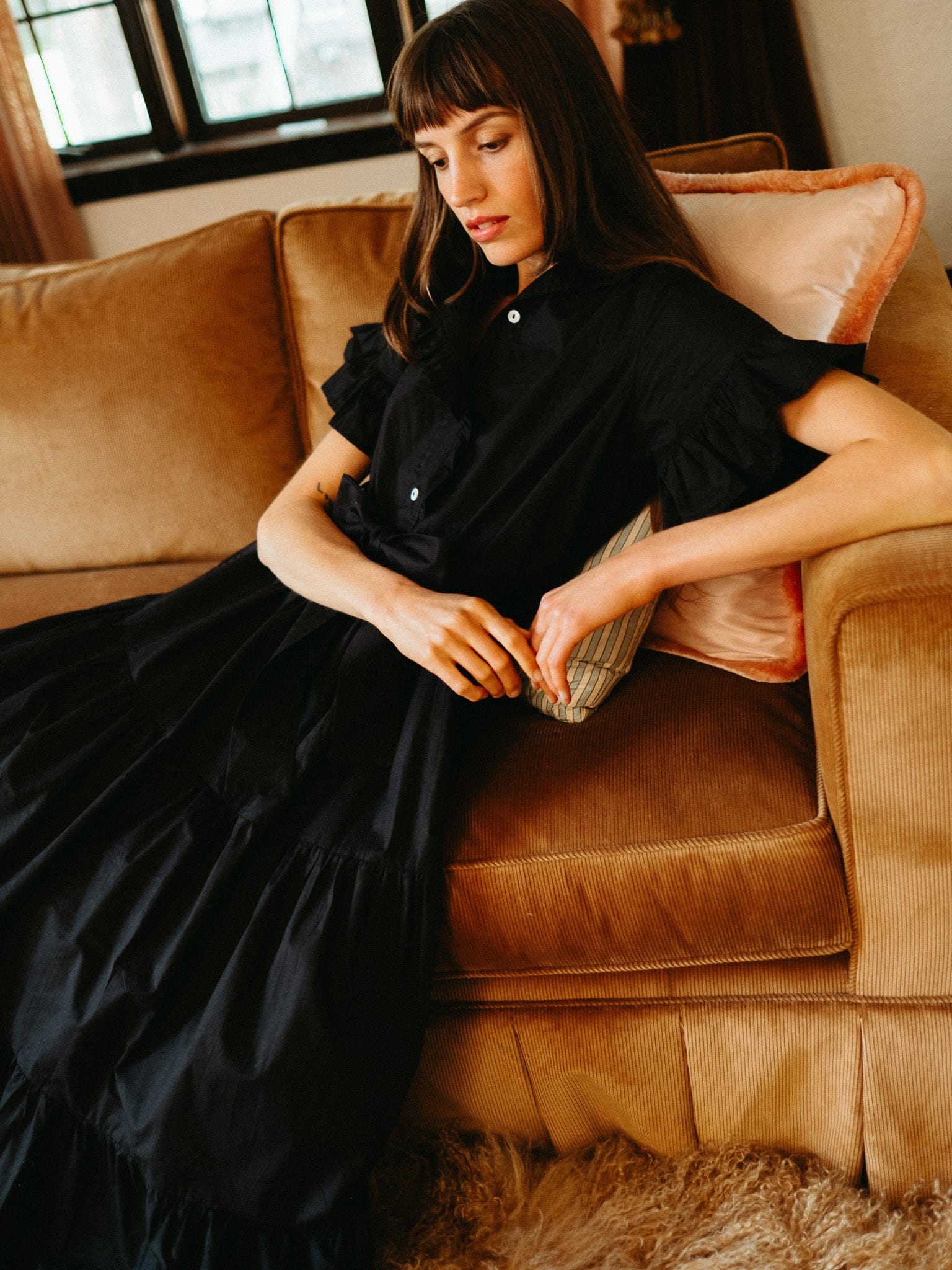 MILLE Clothing Victoria Dress in Black