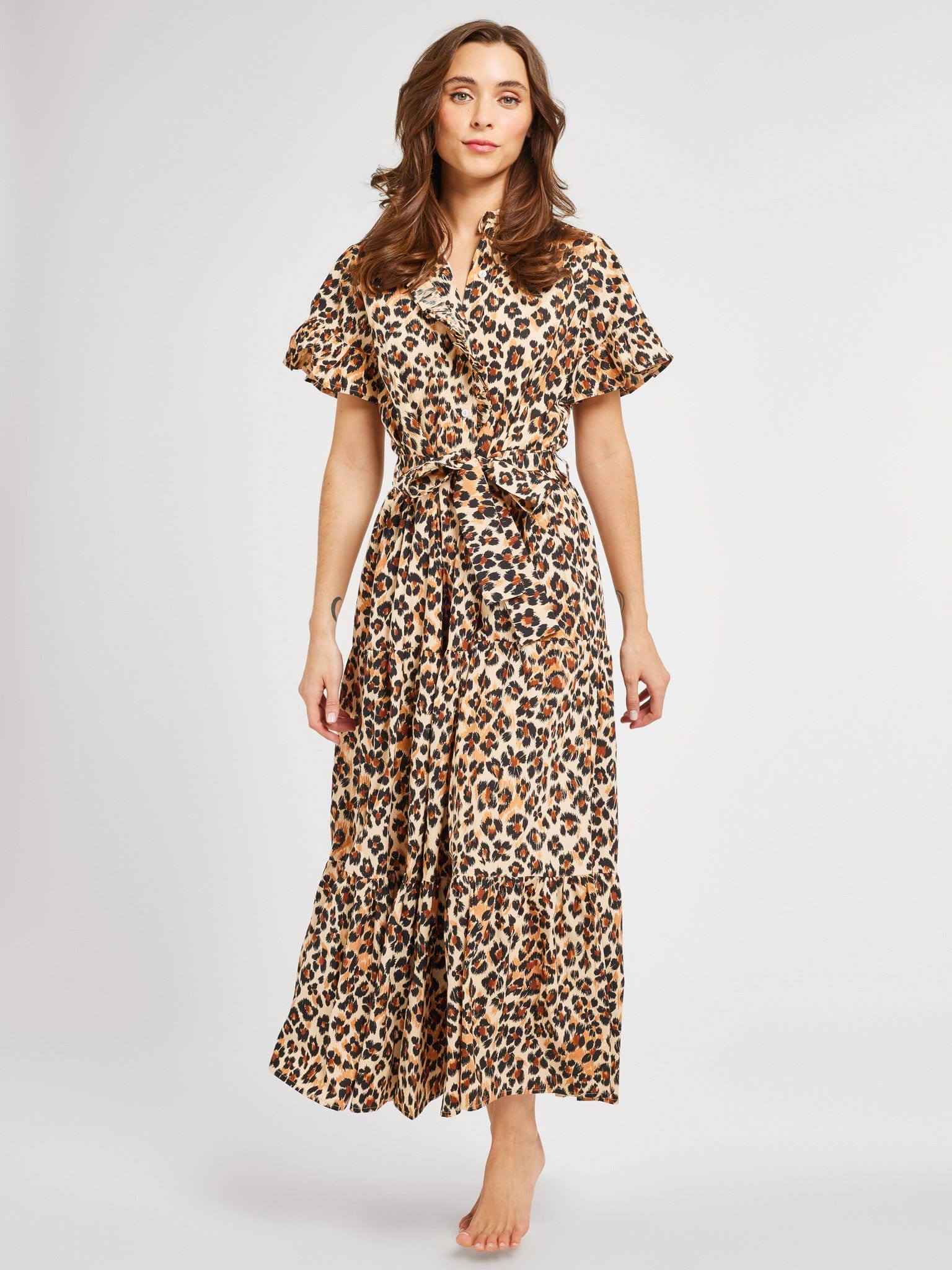 MILLE Clothing Victoria Dress in Cheetah