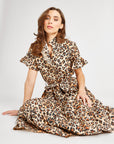 MILLE Clothing Victoria Dress in Cheetah