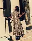 MILLE Clothing Victoria Dress in Cheetah