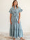 MILLE Clothing Victoria Dress in Forest Stripe