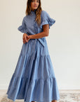 MILLE Clothing Victoria Dress in Harbor Stripe