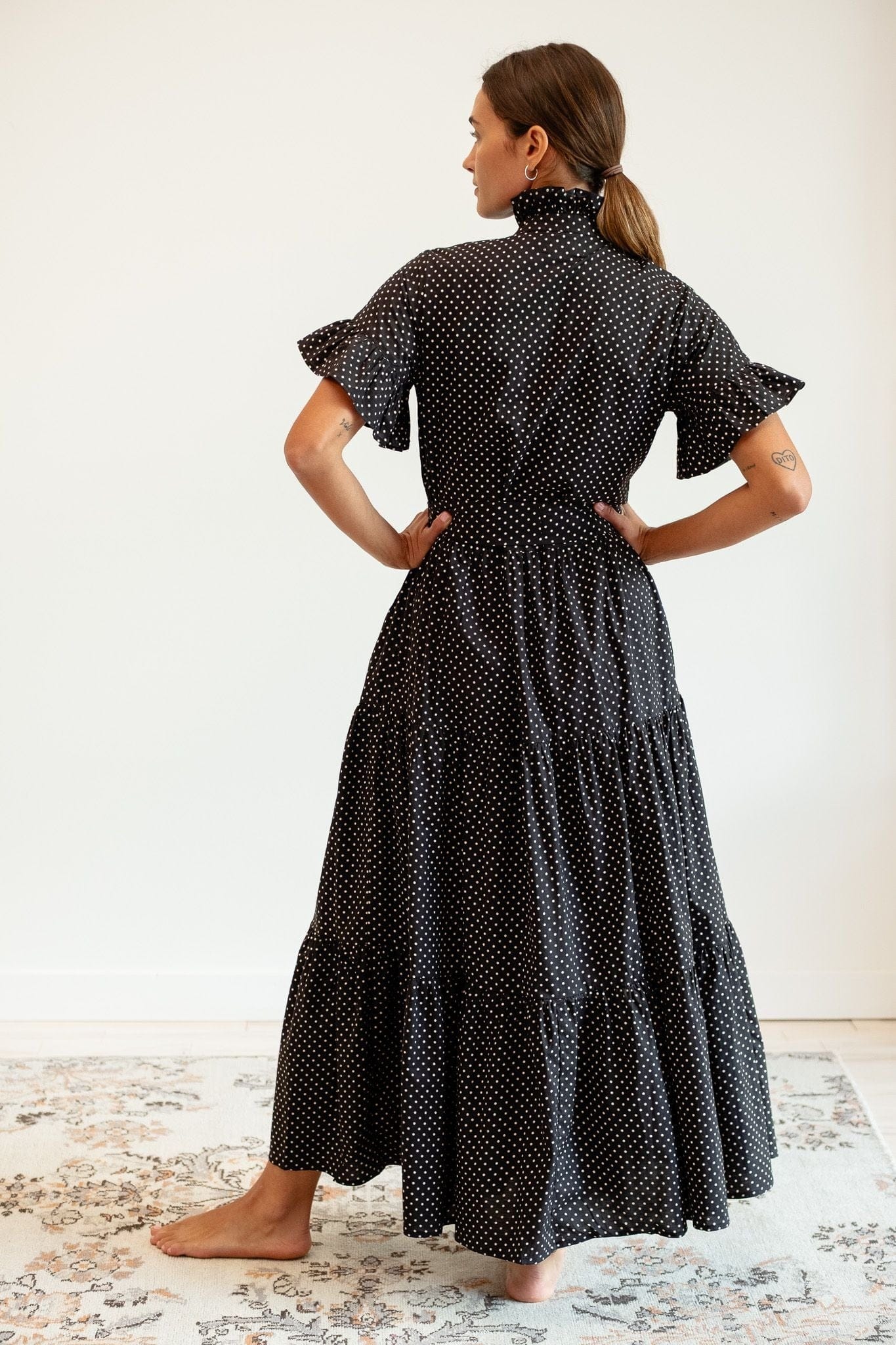 MILLE Clothing Victoria Dress in Polka Dot