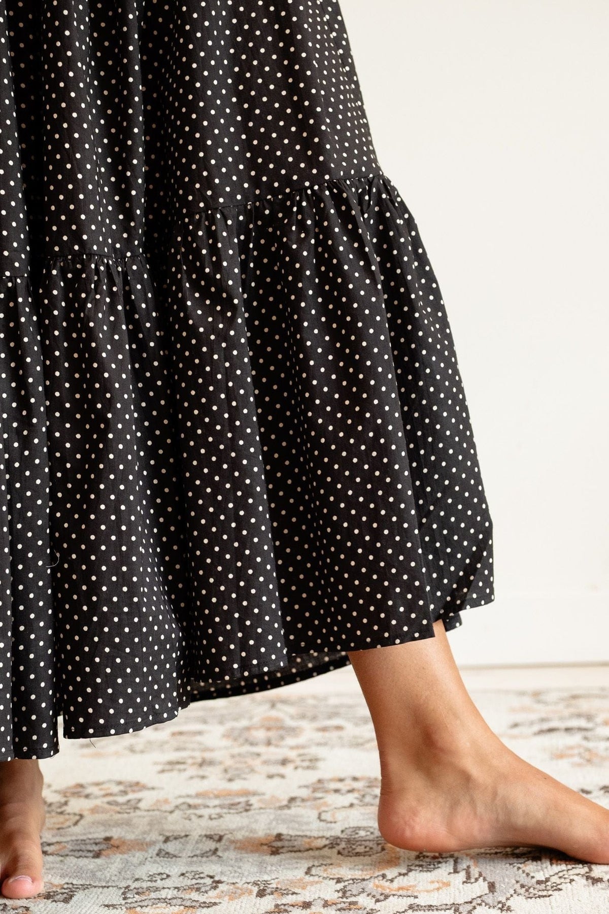 Victoria Dress in Polka Dot — The cut
