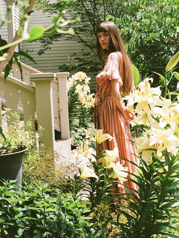 Victoria Dress in Santa Fe Stripe — view 11