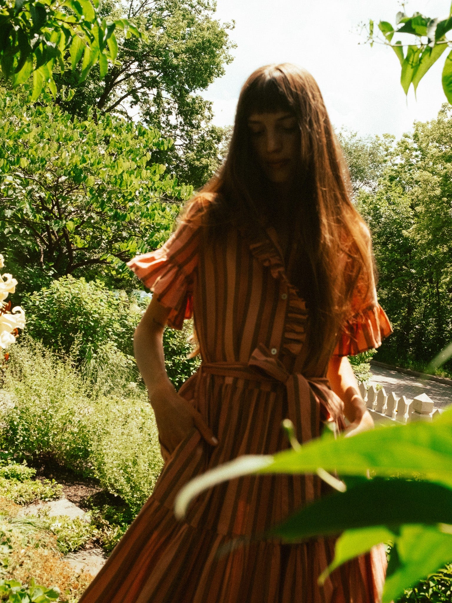 MILLE Clothing Victoria Dress in Santa Fe Stripe