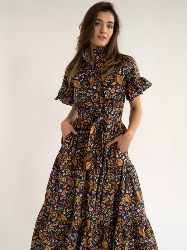 Victoria Dress in Star Floral — view 2