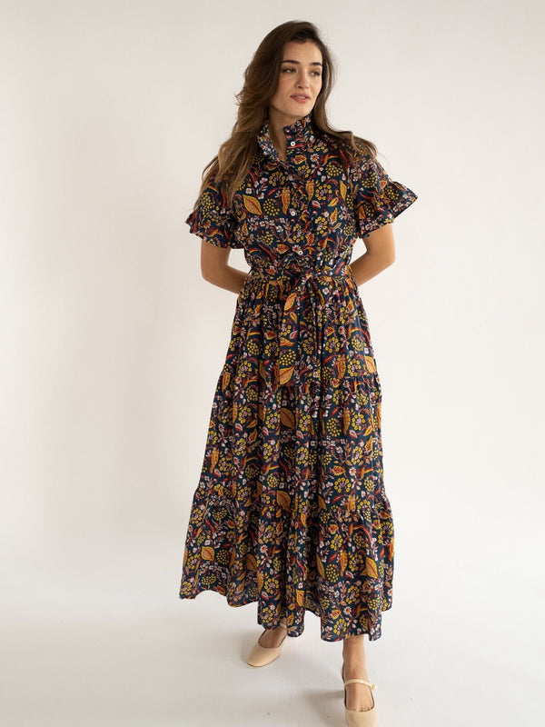 Victoria Dress in Star Floral — view 1