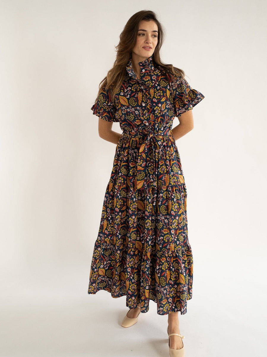 Victoria Dress in Star Floral