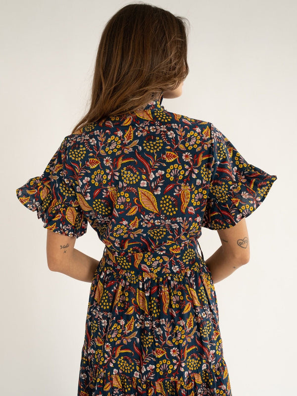 Victoria Dress in Star Floral — view 4