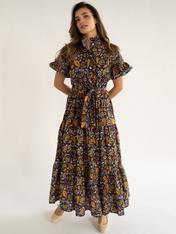 Victoria Dress in Star Floral — view 11