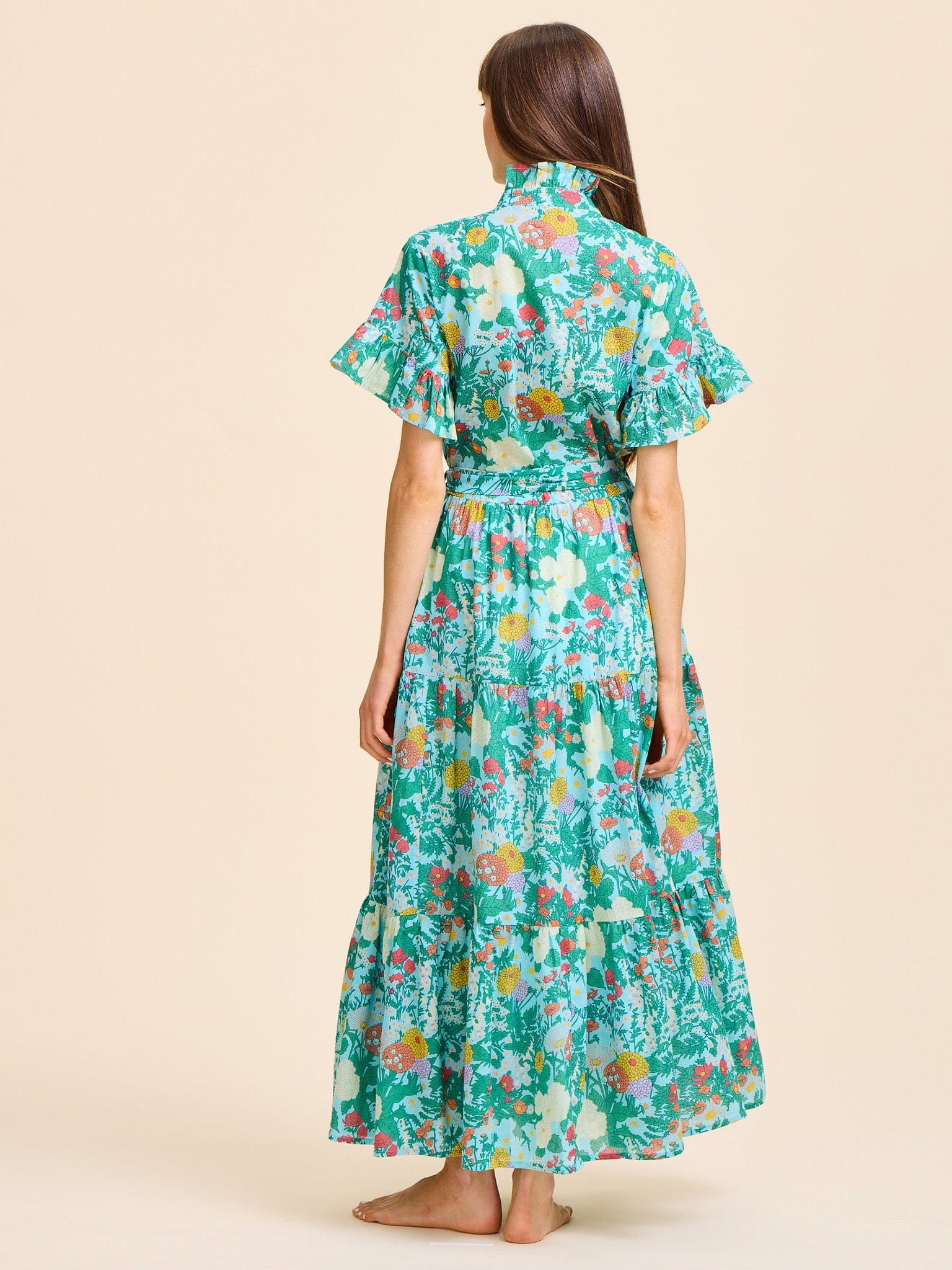 MILLE Clothing Victoria Dress in Swedish Garden