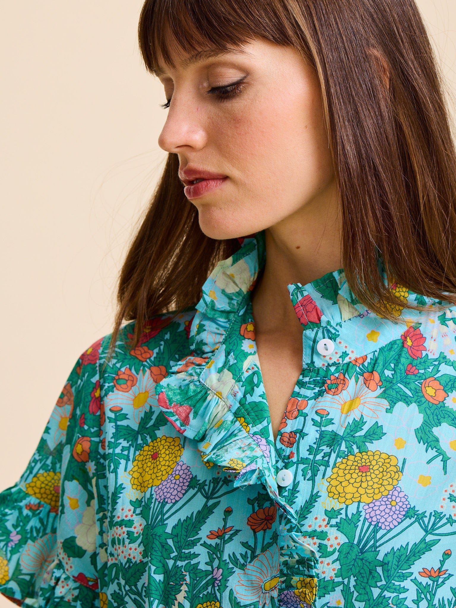 MILLE Clothing Victoria Dress in Swedish Garden