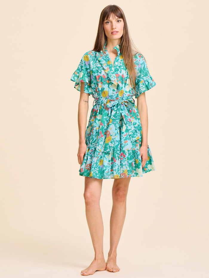 Violetta Dress in Swedish Garden
