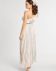 MILLE Clothing Yvonne Dress in Mallorca Stripe