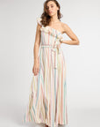 MILLE Clothing Yvonne Dress in Mallorca Stripe