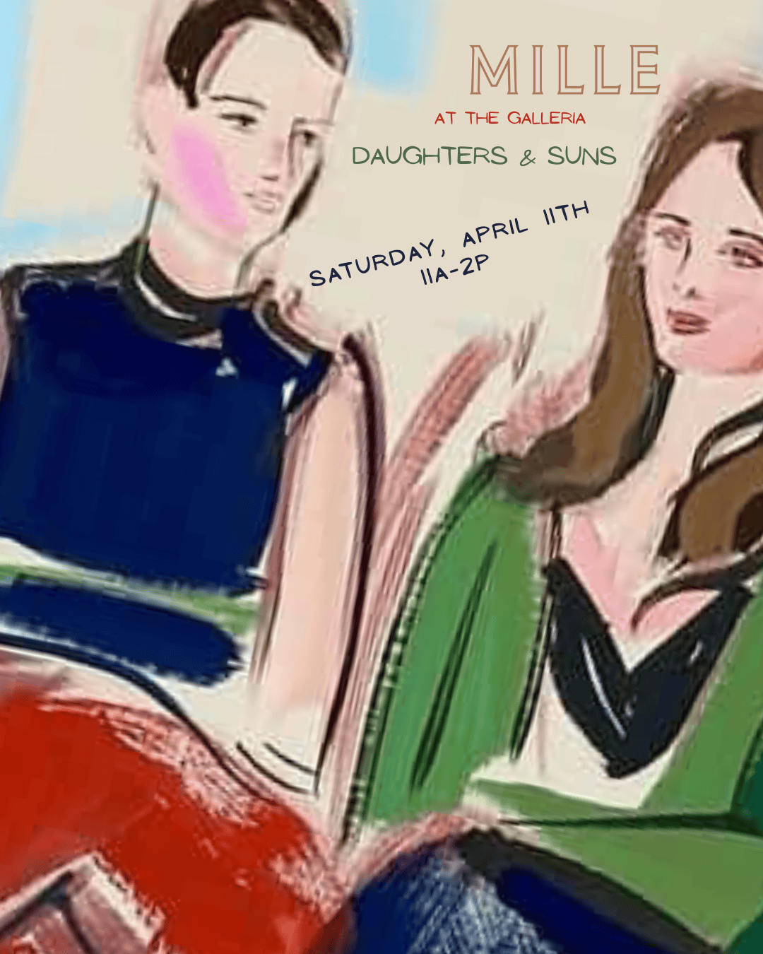 MILLE DAUGHTERS AND SUNS PORTRAIT SESSIONS - APRIL 11TH