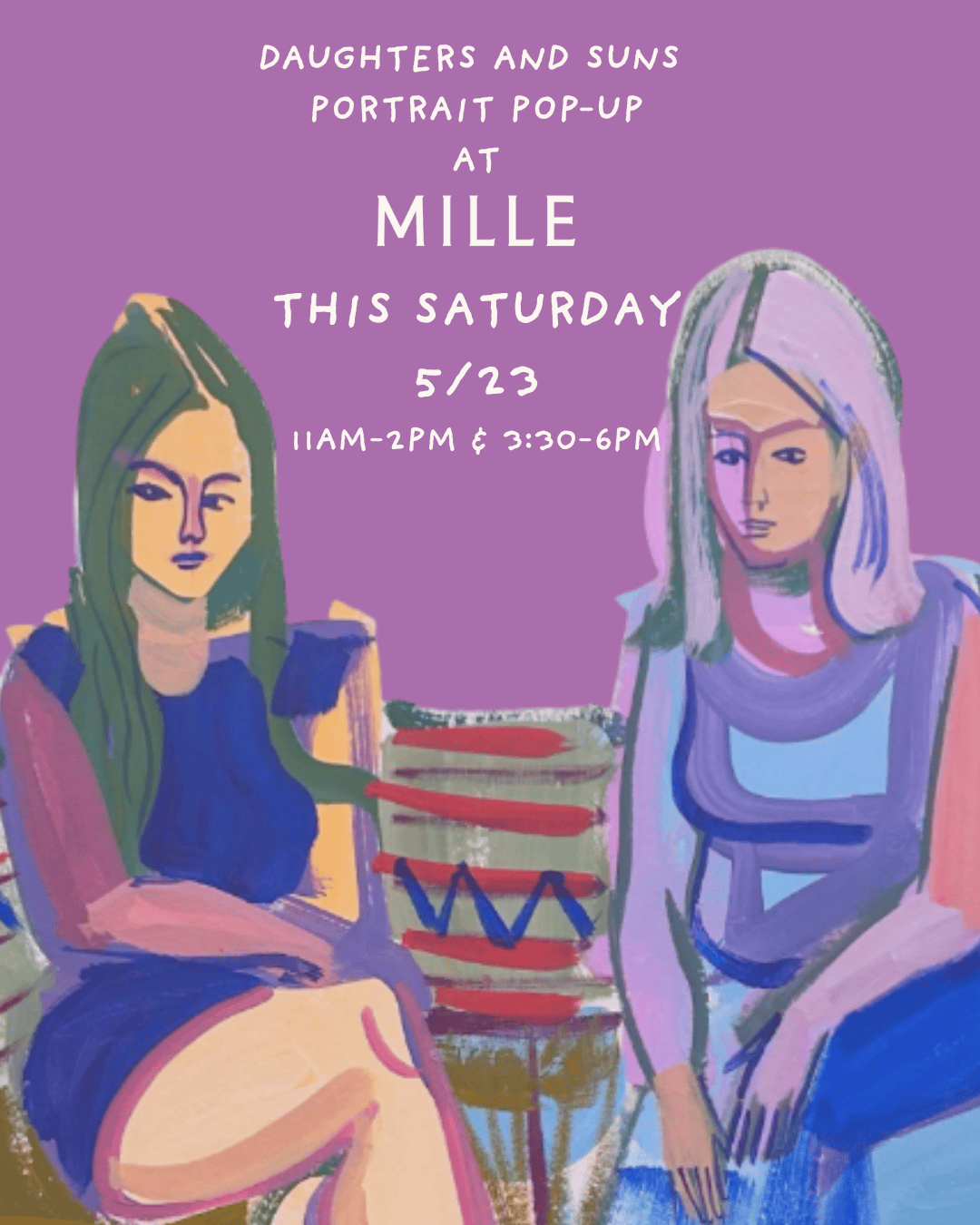 MILLE DAUGHTERS AND SUNS PORTRAIT SESSIONS - MAY 23rd