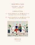 MILLE DAUGHTERS AND SUNS PORTRAIT SESSIONS - MAY 23rd