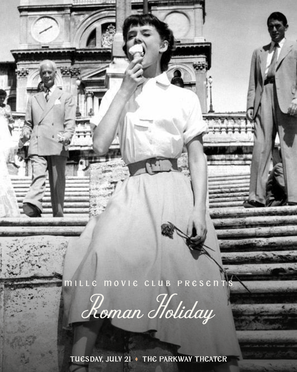 Mille Movie Club — Roman Holiday - July 21st