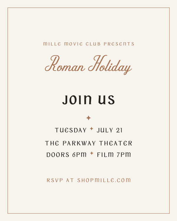 Mille Movie Club — Roman Holiday - July 21st — view 5