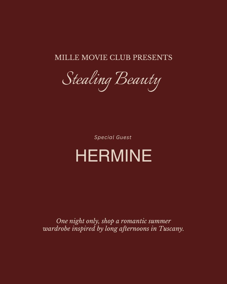 Mille Movie Club - Stealing Beauty - August 24th — alternate view