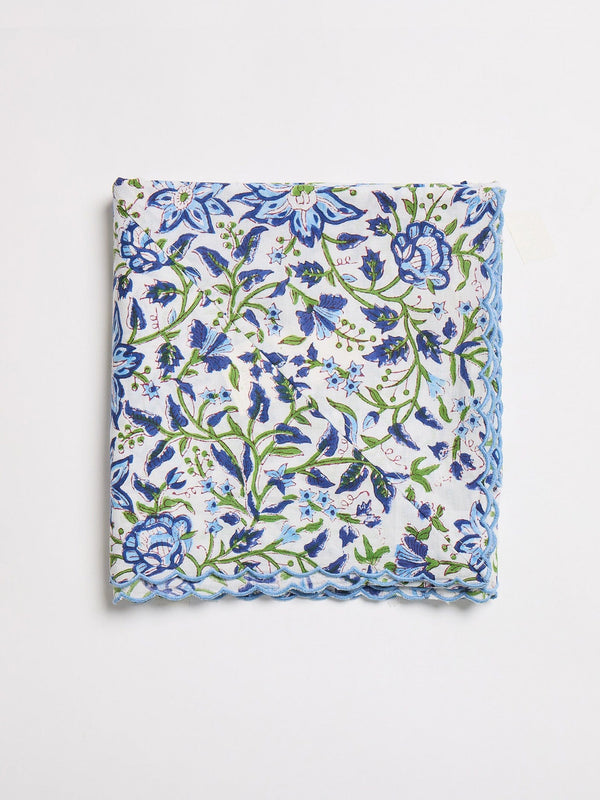 Scalloped Tablecloth, 72" x 63" — view 5