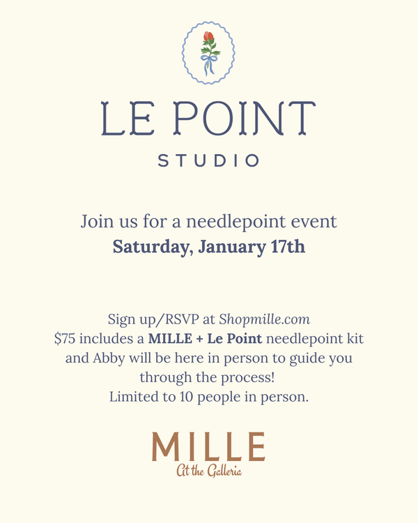 LE POINT NEEDLEPOINT CLASS - JANUARY 17TH — view 5