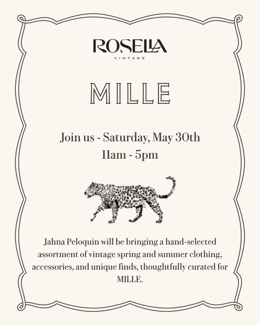 ROSELLA VINTAGE POPUP - MAY 30TH — alternate view