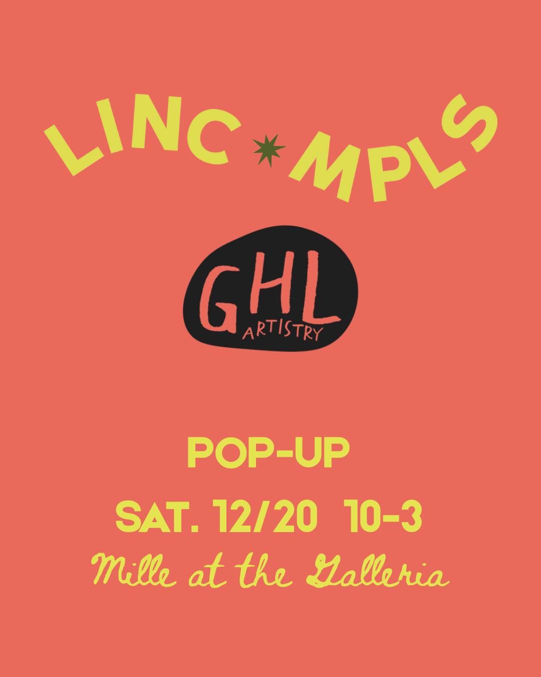 MILLE SOLSTICE EVENT - LINC PERMANENT JEWLRY & GHL ARTISTRY INTUITIVE READINGS - DEC 20th