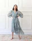 MILLE Clothing Adela Dress in Blue Mist