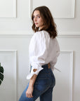 MILLE Clothing Alma Top in White